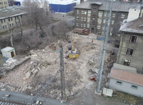Demolice a likvidace budov ŽST v Přerově 09